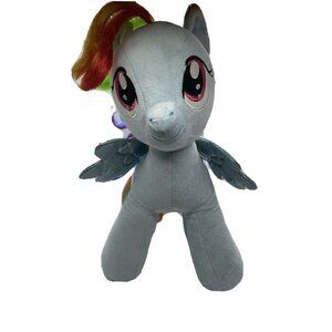 My Little Pony Blue Build A Bear Rainbow Dash MLP BABW Plush Stuffed Animal 16"